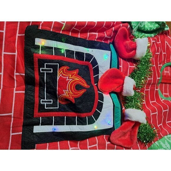 New Small 34/36 Dec 25th Christmas Cheer Union Suit Jump Suit Fill My Stocking - Picture 5 of 10